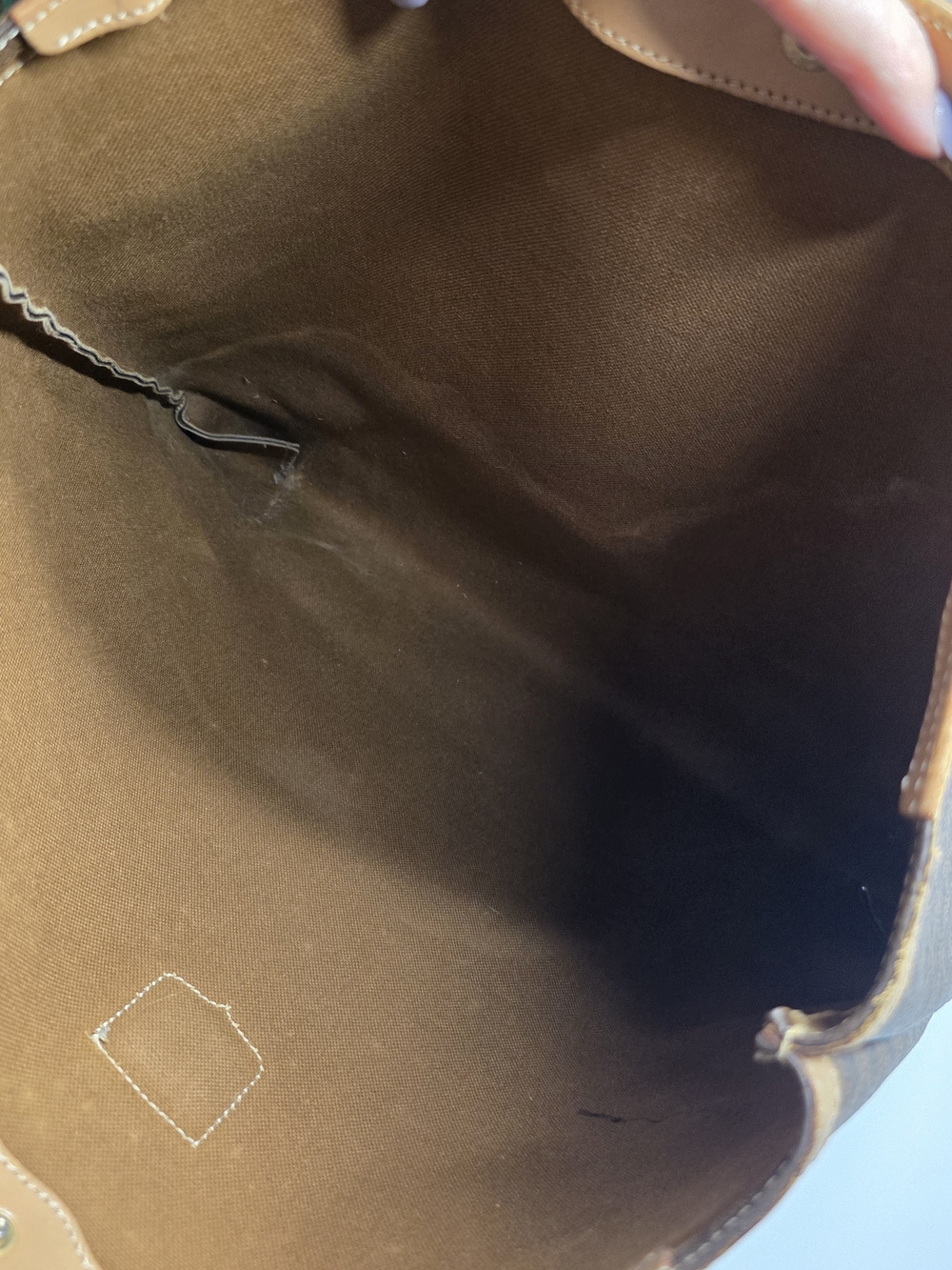 Vintage CELINE MACADAM Tote Bag - Picture 11 of 16